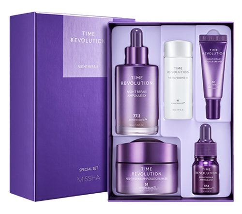 Missha Time Revolution Night Repair Set