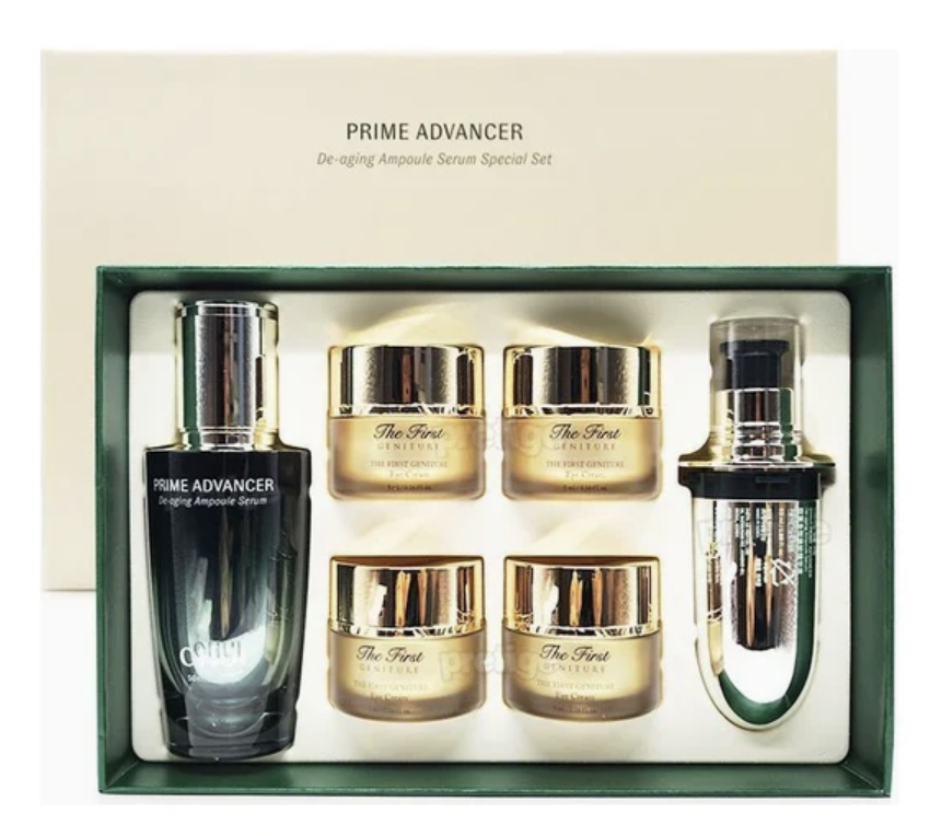 OHUI PRIME ADVANCER De-aging Ampoule Serum Speical Set (50710168)