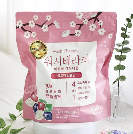 Wash Therapy 4 in 1 капсултай угаалгын бодис (100 ширхэг)